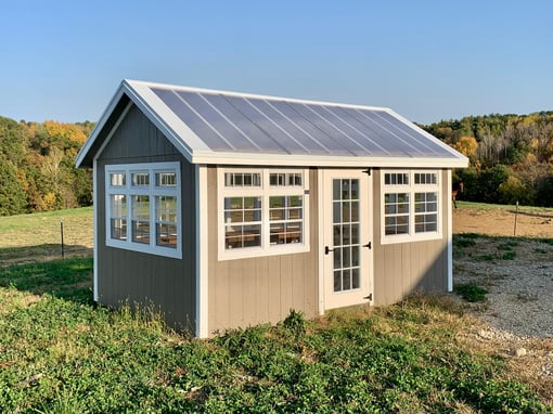 10'x16' Greenhouse Deluxe Style
