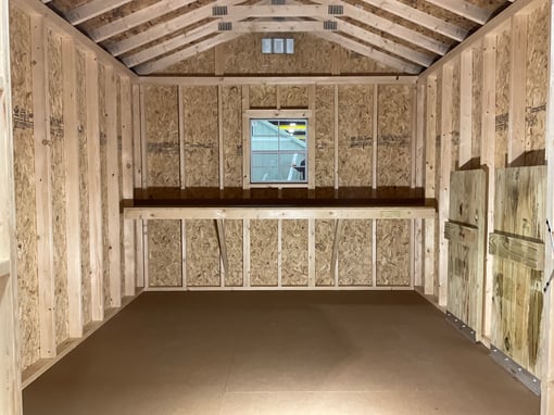 10'x12' Ranch Gable Wood Panel Shed