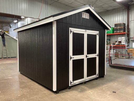 10'x12' Ranch Gable Wood Panel Shed