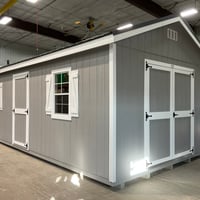 12'x24' Ranch Gable Wood Panel Shed