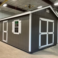 12'x24' Ranch Gable Wood Panel Shed