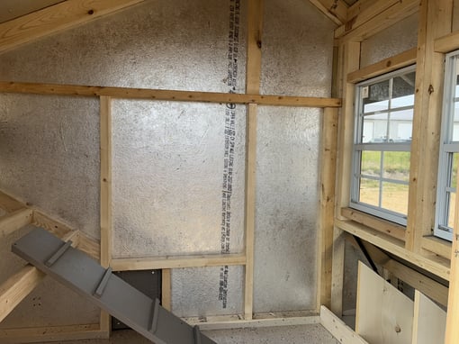 6'x10' Quaker Chicken Coop Combo