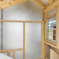 104659-3 6'x10' Quaker Chicken Coop Combo