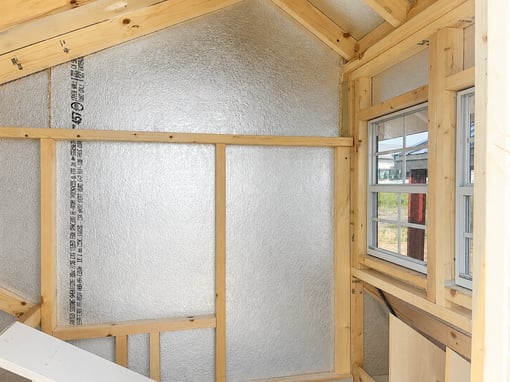 104659-3 6'x10' Quaker Chicken Coop Combo