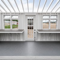 10'x16' Greenhouse Deluxe Style