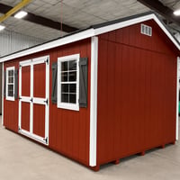 10'x16' Ranch Gable Wood Panel Shed