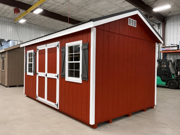 63178 10'x16' Ranch Gable Wood Panel Shed