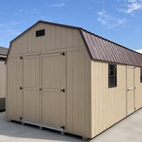12'x20' Economy High Barn Wood Shed