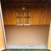 10'x16' Economy High Barn Wood Shed - USED-SOLD AS IS