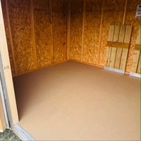 10'x16' Economy High Barn Wood Shed - USED-SOLD AS IS