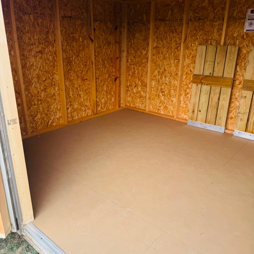10'x16' Economy High Barn Wood Shed - USED-SOLD AS IS