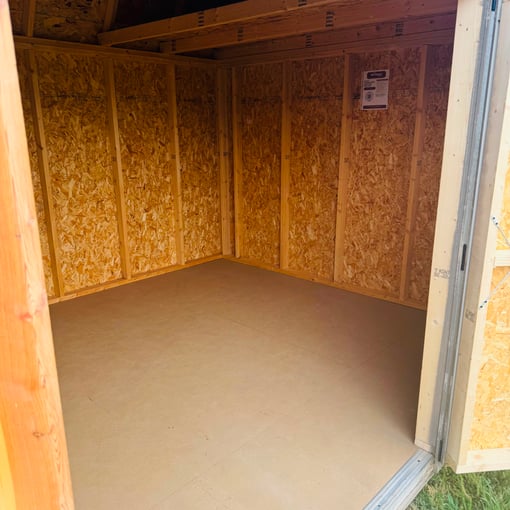 10'x16' Economy High Barn Wood Shed - USED-SOLD AS IS