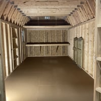 75535-1 10'x20' High Barn Wood Panel Shed
