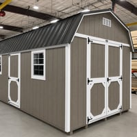 75535 10'x20' High Barn Wood Panel Shed