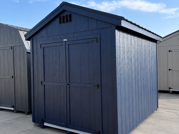 75558 8'x10' Economy Ranch Gable Wood Shed