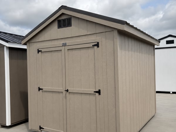 75561 8'x10' Economy Ranch Gable Wood Shed