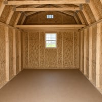 75568-1 10'x16' Economy High Barn Wood Shed