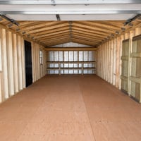 14'x32' Ranch Gable Wood Panel Garage