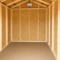 8'x10' Economy Ranch Gable Wood Shed