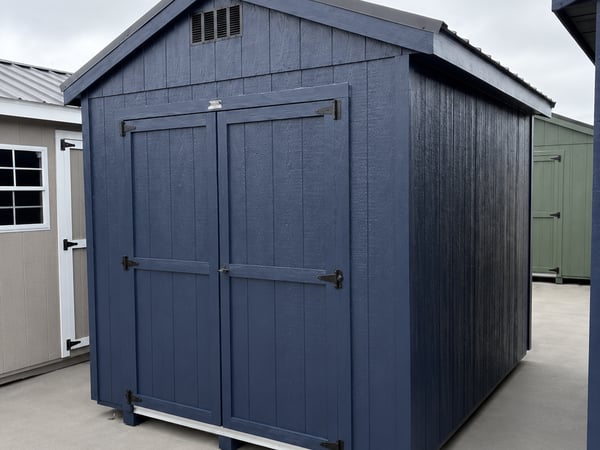 75690 8'x10' Economy Ranch Gable Wood Shed