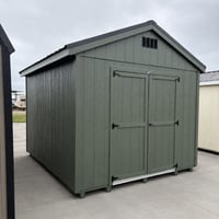10'x12' Economy Ranch Gable Wood Shed