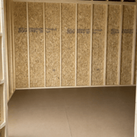 10'x12' Ranch Gable Wood Panel Shed