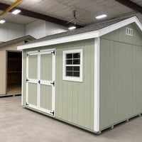 10'x12' Ranch Gable Wood Panel Shed