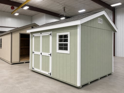 10'x12' Ranch Gable Wood Panel Shed