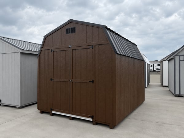 10'x12' Economy High Barn Wood Shed
