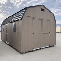12'x20' Economy High Barn Wood Shed