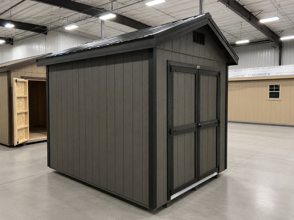 8'x10' Ranch Gable Wood Panel Shed