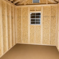75854-1 8'x10' Ranch Gable Wood Panel Shed