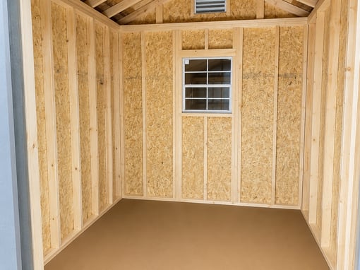 75854-1 8'x10' Ranch Gable Wood Panel Shed