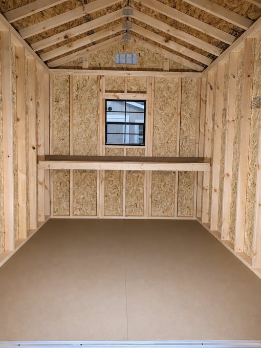 75863-1 8'x10' Ranch Gable Wood Panel Shed