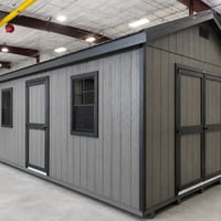 76447 12'x20' Ranch Gable Wood Panel Shed