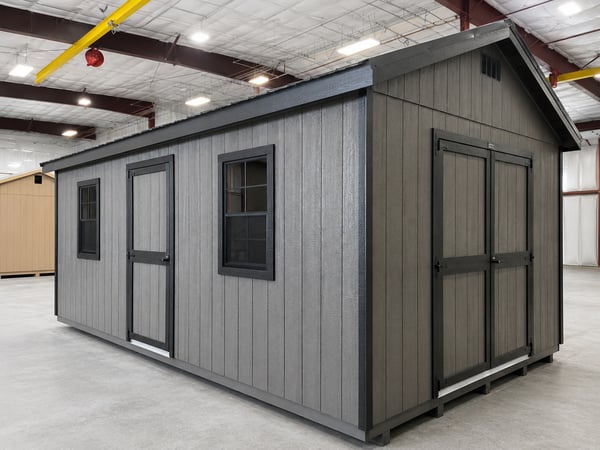 12'x20' Ranch Gable Wood Panel Shed