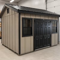 10'x12' Ranch Gable Board and Batten Shed