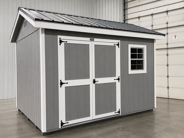 10'x12' Ranch Gable Wood Panel Shed
