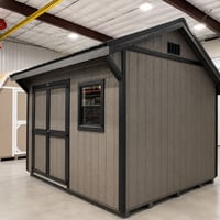 10'x12' Quaker Gable Wood Panel Shed