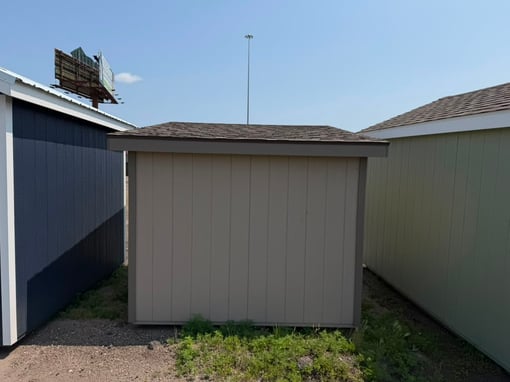 8'x8' Single Slope Shed
