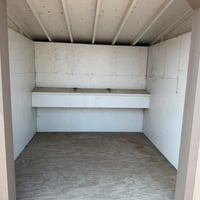 8'x8' Single Slope Shed